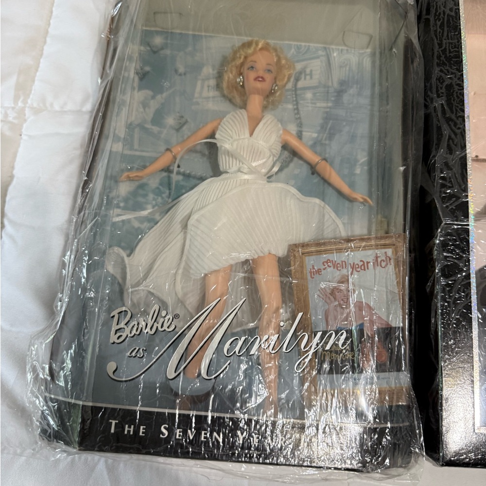 Barbie White Halter Gown Decorative Doll